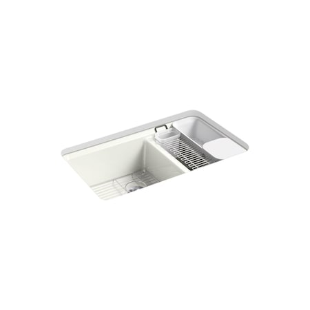 Kohler Riverby Offset Undermount Sink 8669-5UA3-NY